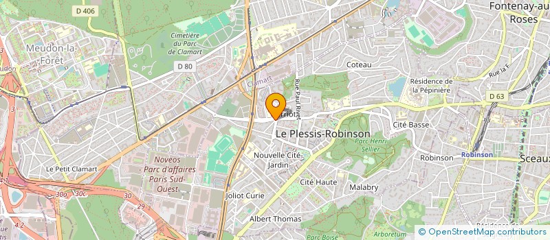 localisation de l'entreprise MONSIEUR MARKO SARIC à LE PLESSIS-ROBINSON