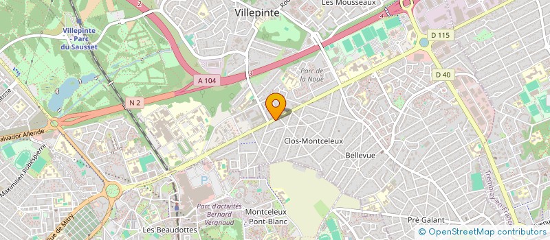localisation de l'entreprise MONSIEUR MARKO TIRNANIC à VILLEPINTE
