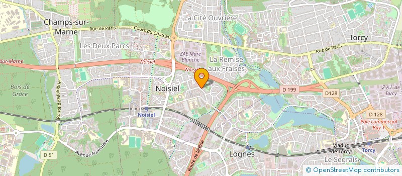 localisation de l'entreprise MONSIEUR MARKOS AMBRAISSE  NOISIEL