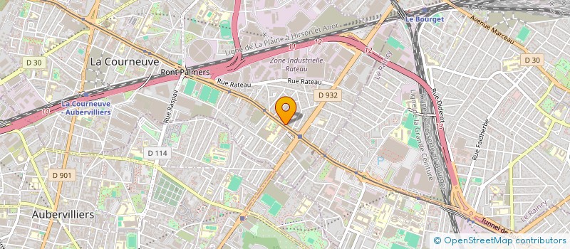 localisation de l'entreprise MONSIEUR MARKOS PAPPAS  LA COURNEUVE