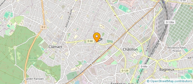 localisation de l'entreprise MONSIEUR MARKUS CASTOR à CHATILLON