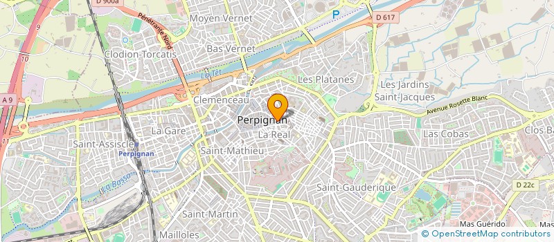 localisation de l'entreprise MONSIEUR MARKUS DETMER à PERPIGNAN