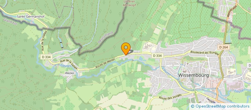 localisation de l'entreprise MONSIEUR MARKUS JUNGERT  WISSEMBOURG