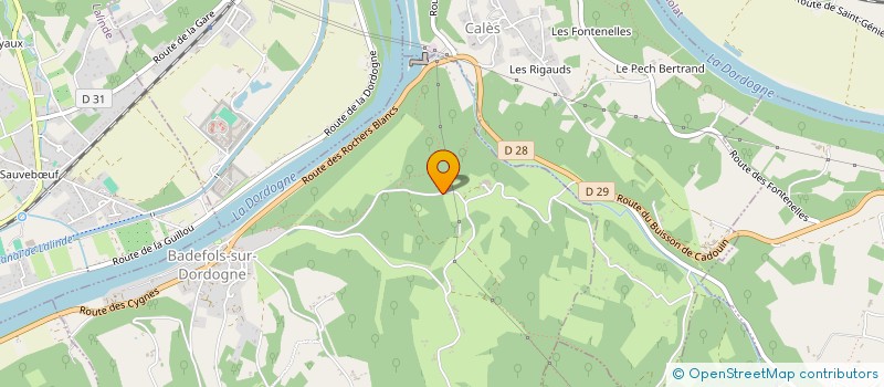 localisation de l'entreprise MONSIEUR MARKUS KLEIN  BADEFOLS-SUR-DORDOGNE