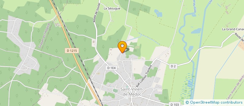 localisation de l'entreprise MONSIEUR MARKUS KOPF  SAINT-VIVIEN-DE-MEDOC