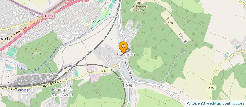 localisation de l'entreprise MONSIEUR MARKUS LUDT  COCHEREN