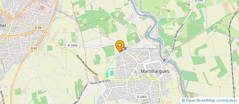 localisation de l'entreprise MONSIEUR MARKUS WENZEL  MARSILLARGUES