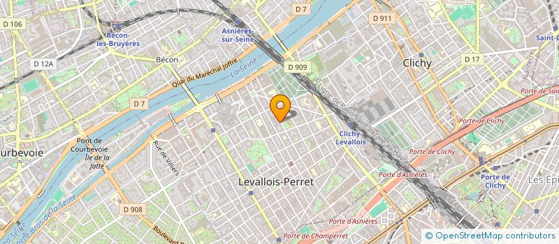 localisation de l'entreprise MONSIEUR MARLENE BISMUTH à LEVALLOIS-PERRET