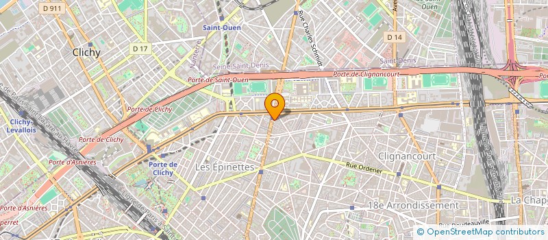 localisation de l'entreprise MONSIEUR MARLENE PARDINI  PARIS