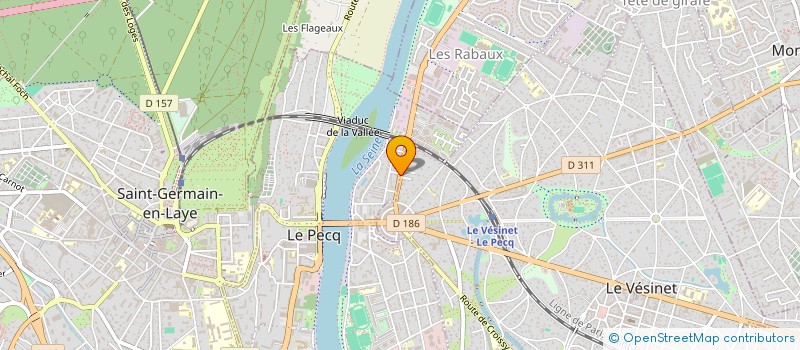 localisation de l'entreprise MONSIEUR MARLEY BONNARD à LE PECQ