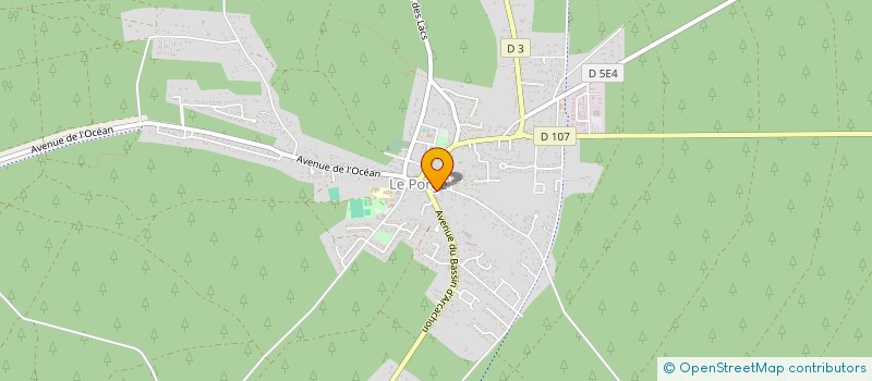 localisation de l'entreprise MONSIEUR MARLEY DROUARD  LE PORGE