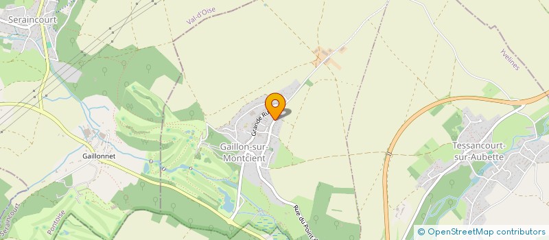 localisation de l'entreprise MONSIEUR MARLEY INNOCENT  GAILLON-SUR-MONTCIENT