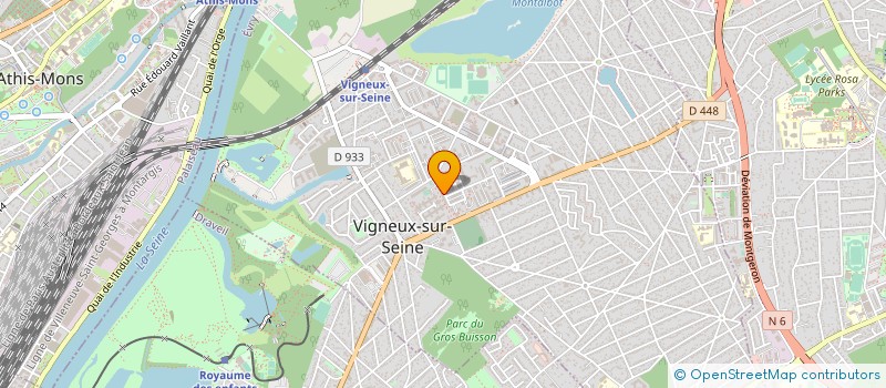 localisation de l'entreprise MONSIEUR MARLEY MONGO ASSABO  VIGNEUX-SUR-SEINE