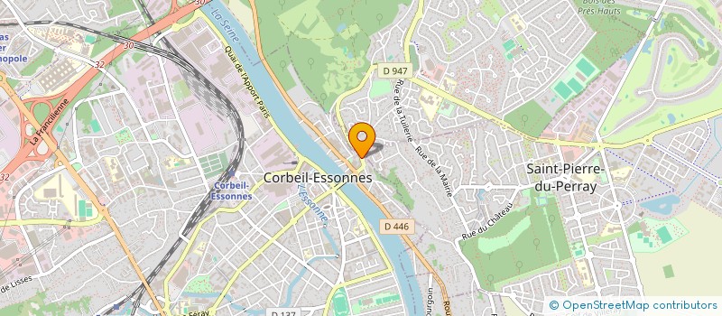 localisation de l'entreprise MONSIEUR MARLOHN RIGUEUR à CORBEIL-ESSONNES