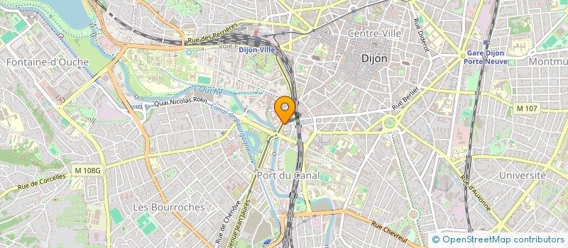 localisation de l'entreprise MONSIEUR MARLON ADOLPHE  DIJON