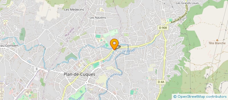 localisation de l'entreprise MONSIEUR MARLON BARRACO à PLAN-DE-CUQUES
