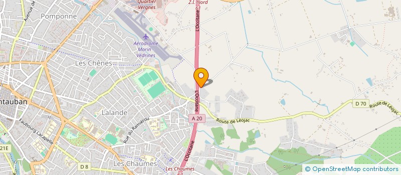 localisation de l'entreprise MONSIEUR MARLON DEMETER  MONTAUBAN