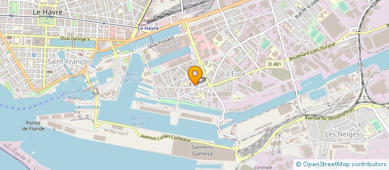 localisation de l'entreprise MONSIEUR MARLON LEPREVOST à LE HAVRE