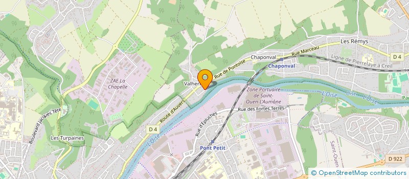 localisation de l'entreprise MONSIEUR MARLON LORRAIN  AUVERS-SUR-OISE