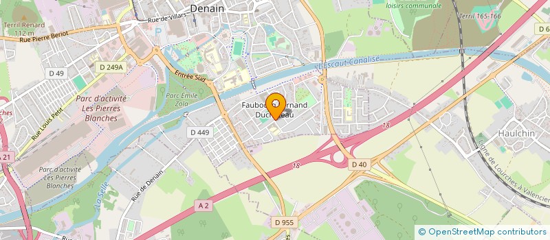 localisation de l'entreprise MONSIEUR MARLON MAYER à DENAIN
