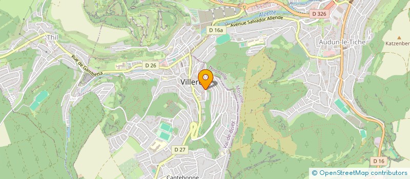 localisation de l'entreprise MONSIEUR MARLON MERKES  VILLERUPT