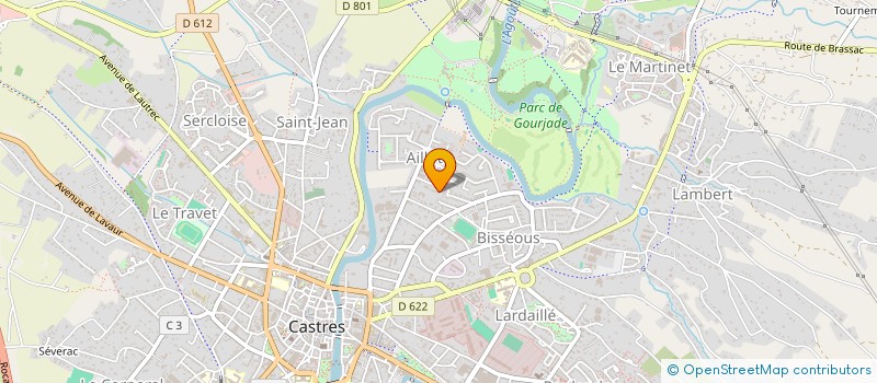 localisation de l'entreprise MONSIEUR MARLON PATINO VIANA  CASTRES