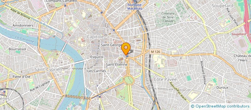 localisation de l'entreprise MONSIEUR MARLON SERGUEI  TOULOUSE