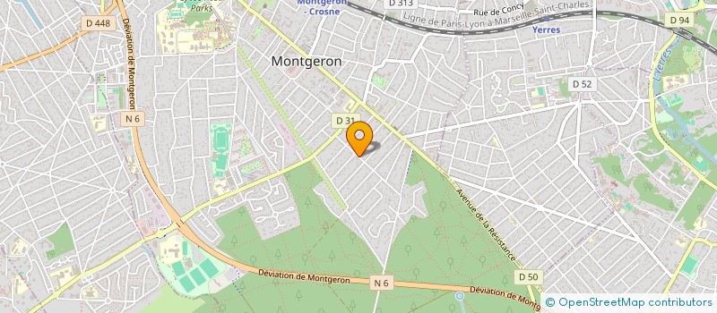 localisation de l'entreprise MONSIEUR MARLON WARLAUMONT à MONTGERON