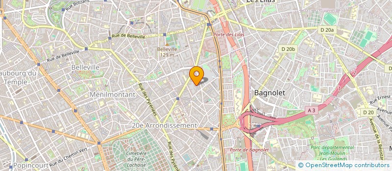 localisation de l'entreprise MONSIEUR MARLONE NATAF  PARIS