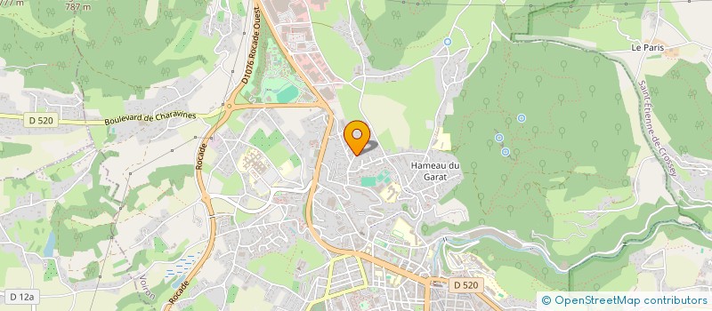 localisation de l'entreprise MONSIEUR MARLU-CESAR STEIL à VOIRON