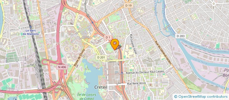 localisation de l'entreprise MONSIEUR MAROFKHAN HASHMI  CRETEIL