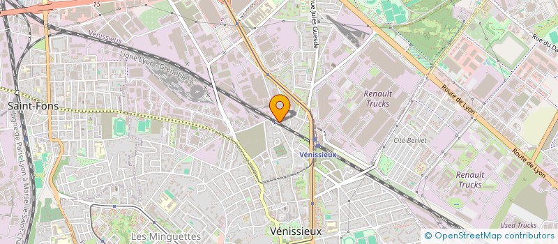 localisation de l'entreprise MONSIEUR MAROIAN HAMZA  VENISSIEUX