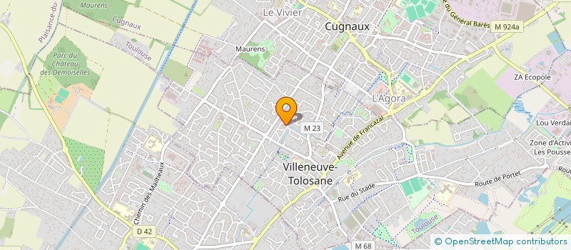 localisation de l'entreprise MONSIEUR MAROIN AMRI  MURET