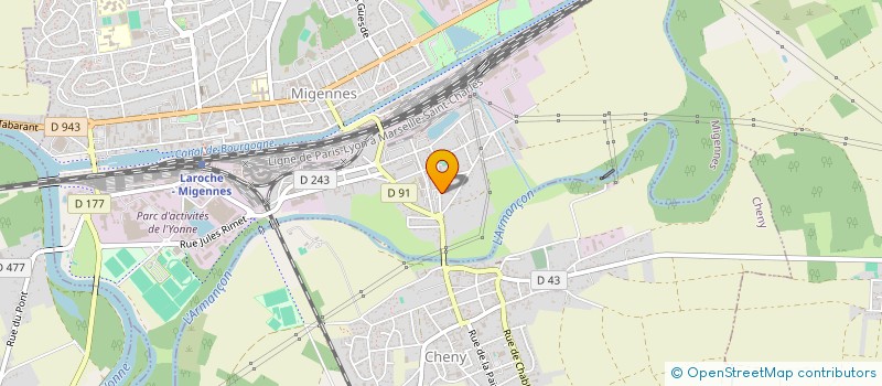 localisation de l'entreprise MONSIEUR MAROINE BOUREKBA  MIGENNES