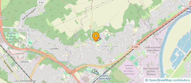 localisation de l'entreprise MONSIEUR MAROINE HERIZI  VILLERS-SAINT-PAUL