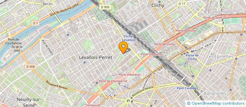 localisation de l'entreprise MONSIEUR MAROINE KADHI à LEVALLOIS-PERRET