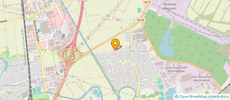 localisation de l'entreprise MONSIEUR MAROINE LEMKITI  REICHSTETT