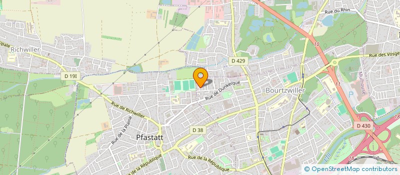 localisation de l'entreprise MONSIEUR MAROINE MCHABET  MULHOUSE