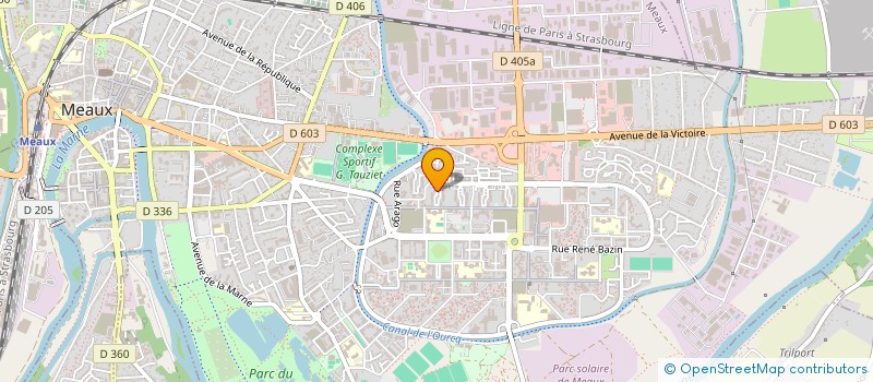 localisation de l'entreprise MONSIEUR MAROINE MERAZ à MEAUX
