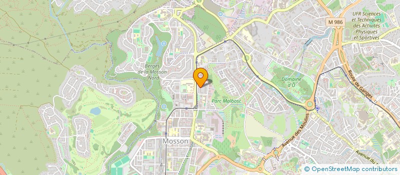 localisation de l'entreprise MONSIEUR MAROINE TOUIL  MONTPELLIER