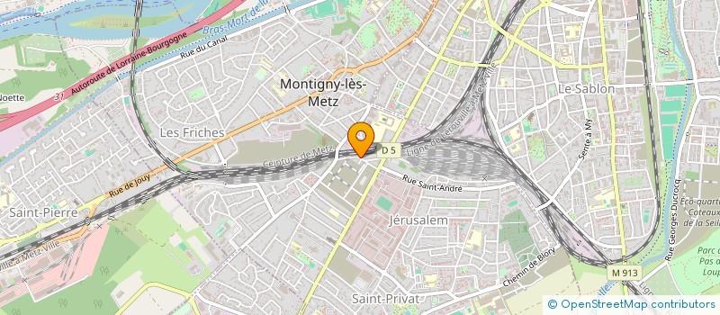 localisation de l'entreprise MONSIEUR MAROOF SAYEDI à MONTIGNY-LES-METZ