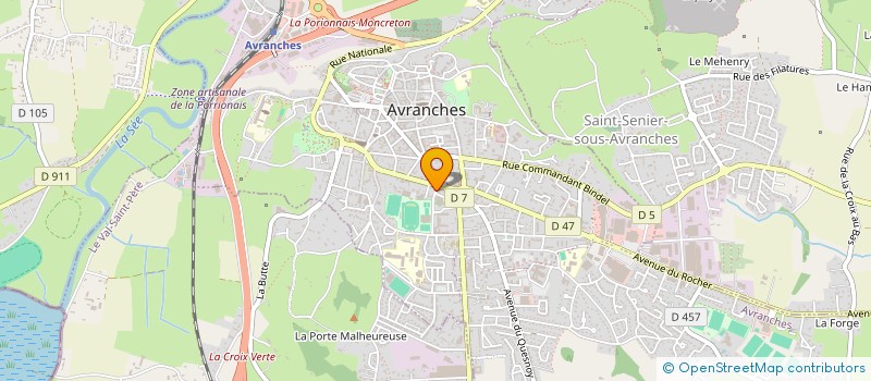 localisation de l'entreprise MONSIEUR MAROOFKHEL SARWARKHAN  AVRANCHES