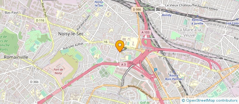 localisation de l'entreprise MONSIEUR MAROUAN AOUIDA BOUSSIF à NOISY-LE-SEC