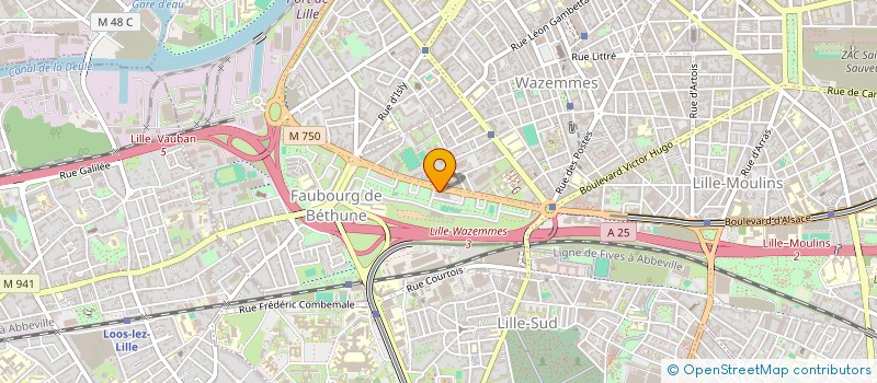 localisation de l'entreprise MONSIEUR MAROUAN ARABI à LILLE
