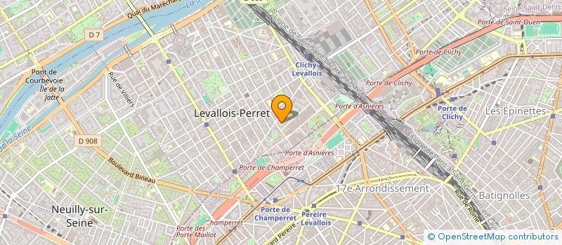 localisation de l'entreprise MONSIEUR MAROUAN BARAKAT à LEVALLOIS-PERRET