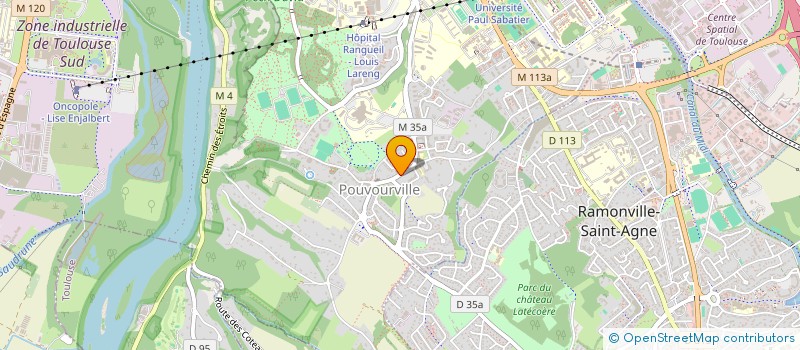 localisation de l'entreprise MONSIEUR MAROUAN BEL HADJ SALAH  TOULOUSE