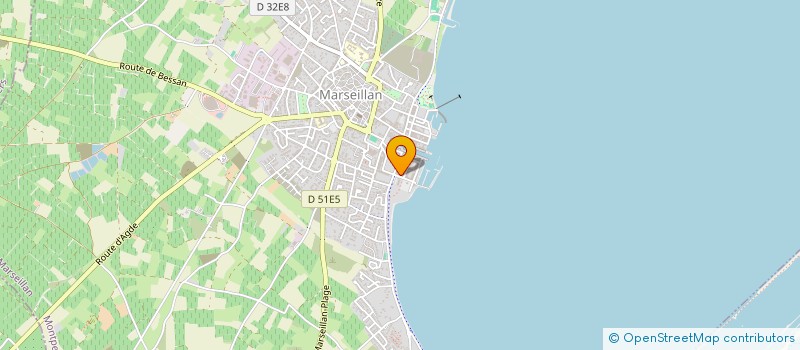 localisation de l'entreprise MONSIEUR MAROUAN BOUGUIYOUD à MARSEILLAN