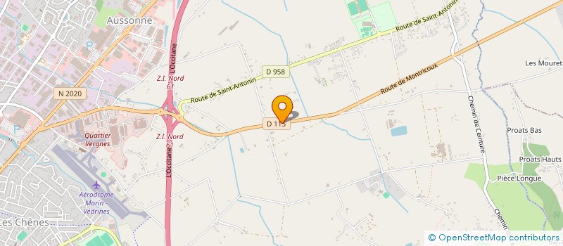 localisation de l'entreprise MONSIEUR MAROUAN EL OUALI  MONTAUBAN