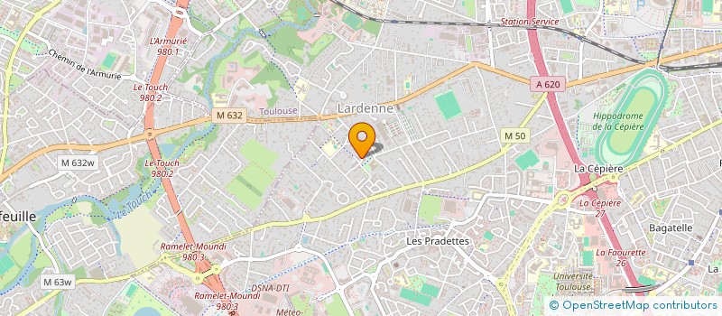 localisation de l'entreprise MONSIEUR MAROUAN HIRCH  TOULOUSE