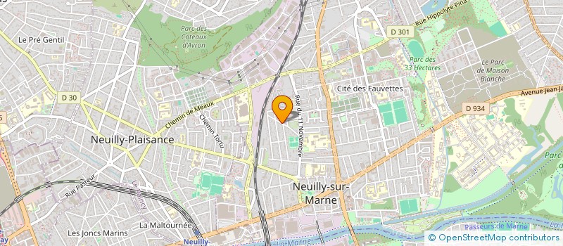 localisation de l'entreprise MONSIEUR MAROUAN HORR à NEUILLY-SUR-MARNE